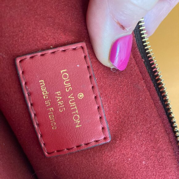 Louis Vuitton Pouchette Wristlet Mono With LV Shopper Bag - Picture 4 of 9